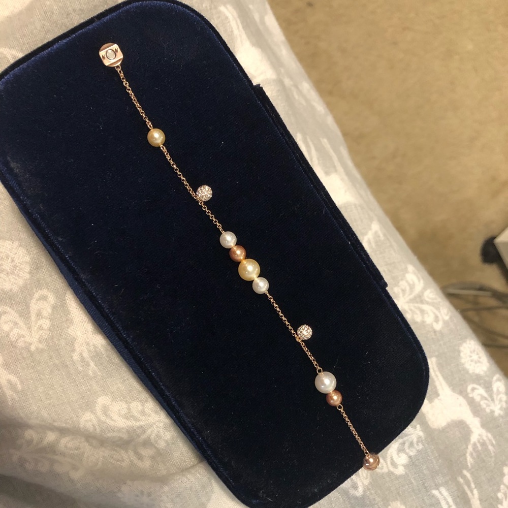 Rose gold Swarovski bracelet